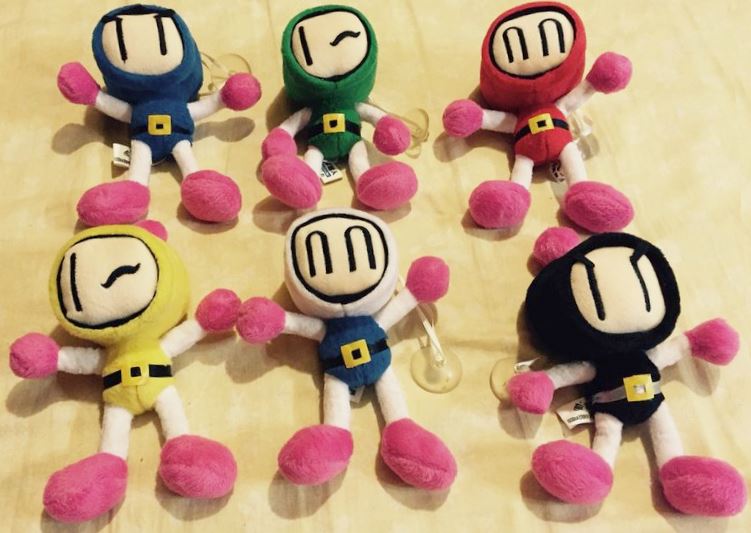Details about   Bomberman Blue Plush Toy Konami FuRyu Prize Japan Doll TAG 5" 