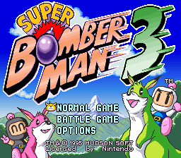 Super Bomberman 3 – Gaming Alexandria