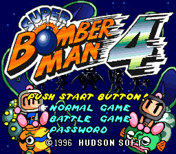 SUPER BOMBERMAN 4 (Super Future) .:. Ragey's Totally Bombastic