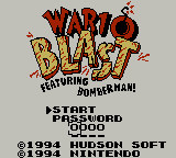 Wario Blast Featuring Bomberman!