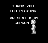 Thank you for playing, presented by Capcom