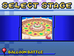 Select Stage (Balloon Battle)