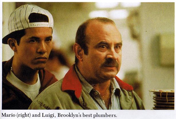 Mario (right) and Luigi, Brooklyn's best plumbers.