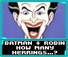 Batman with Robin the Boy Wonder: How Many Herring In A Wheel Barrow?